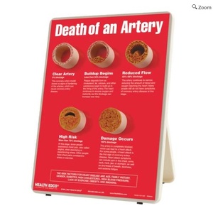 Death of An Artery Easel Display (W43121)